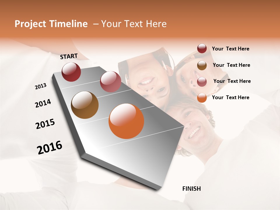 Men Hug Females PowerPoint Template