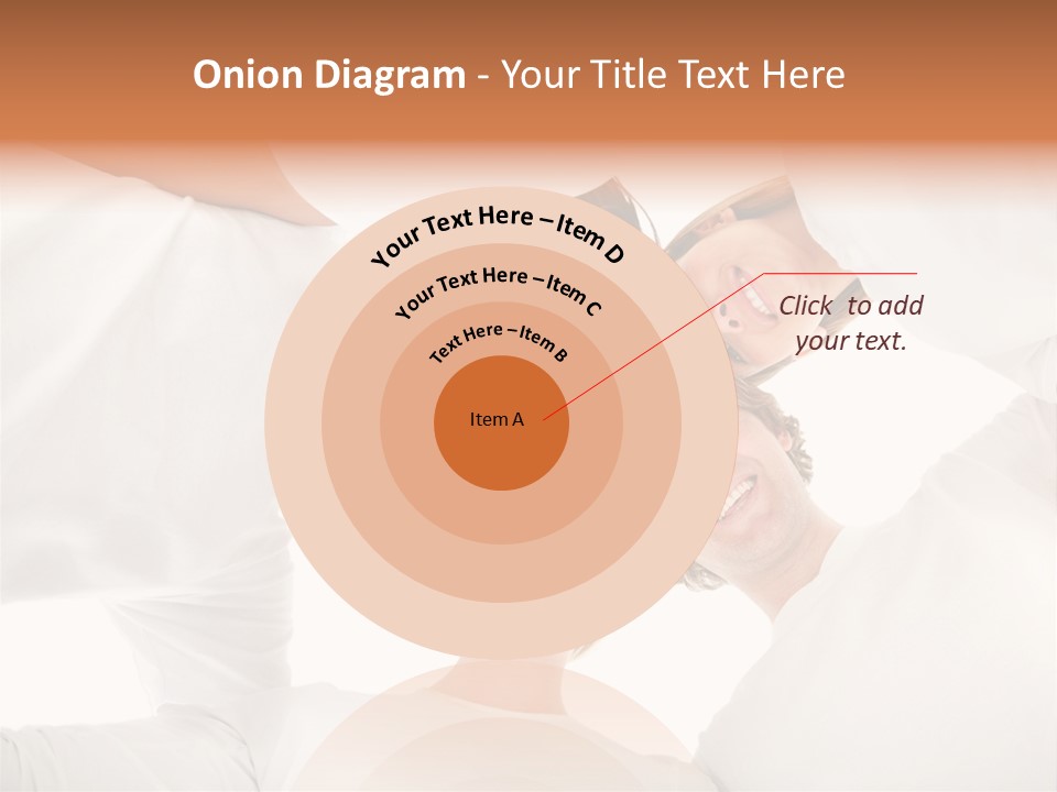 Men Hug Females PowerPoint Template