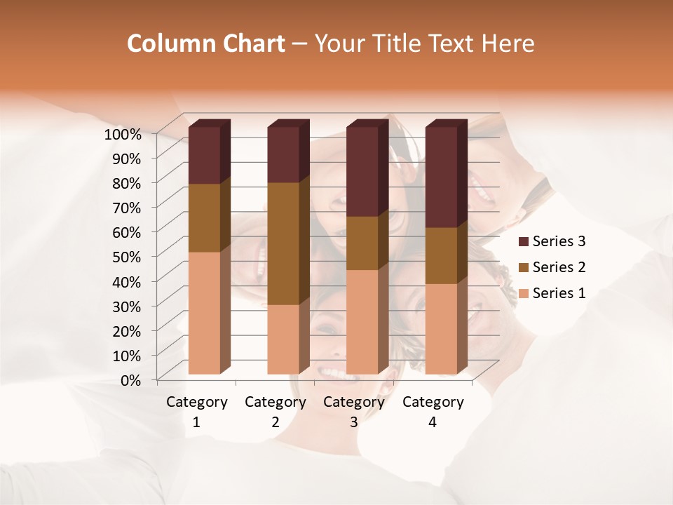 Men Hug Females PowerPoint Template