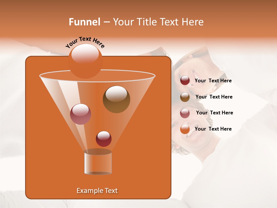 Men Hug Females PowerPoint Template