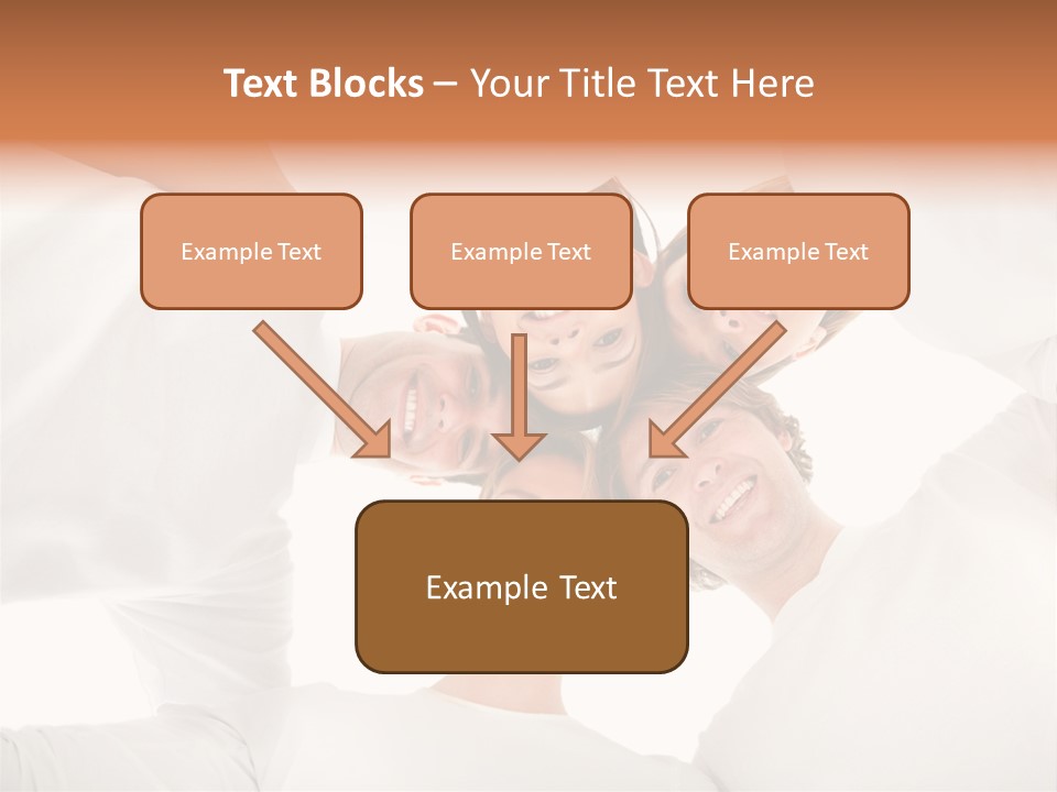 Men Hug Females PowerPoint Template