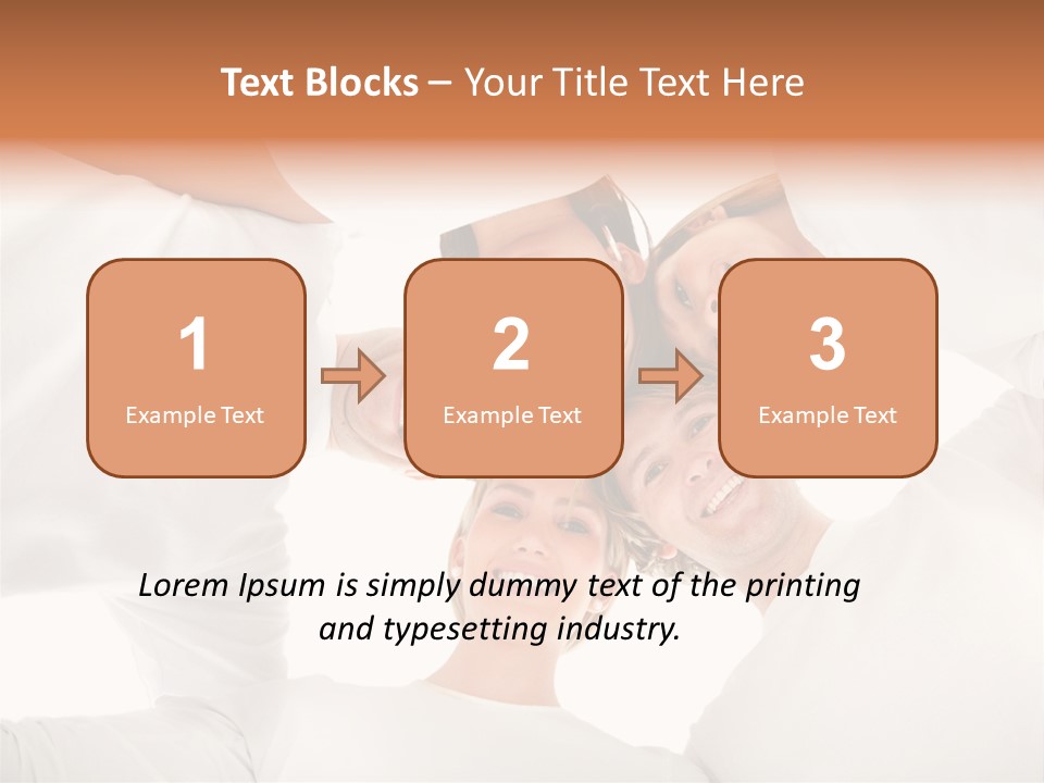 Men Hug Females PowerPoint Template