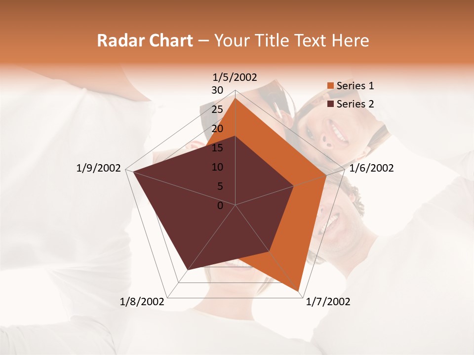 Men Hug Females PowerPoint Template