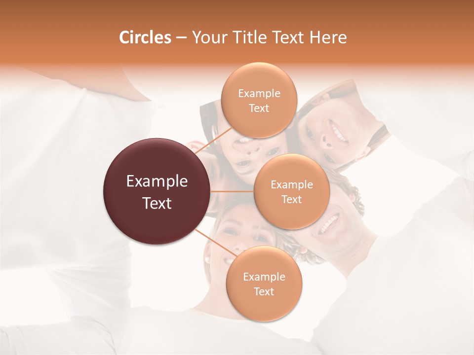 Men Hug Females PowerPoint Template