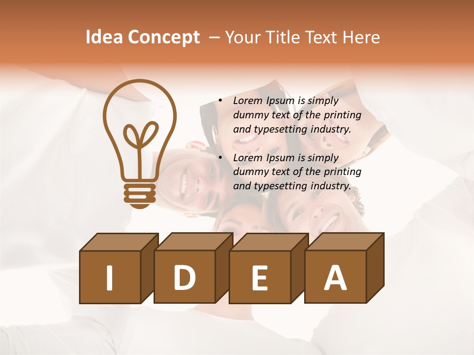 Men Hug Females PowerPoint Template