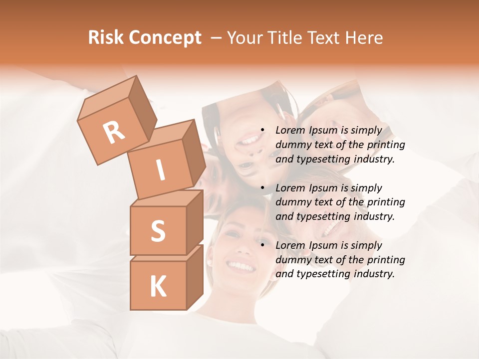 Men Hug Females PowerPoint Template