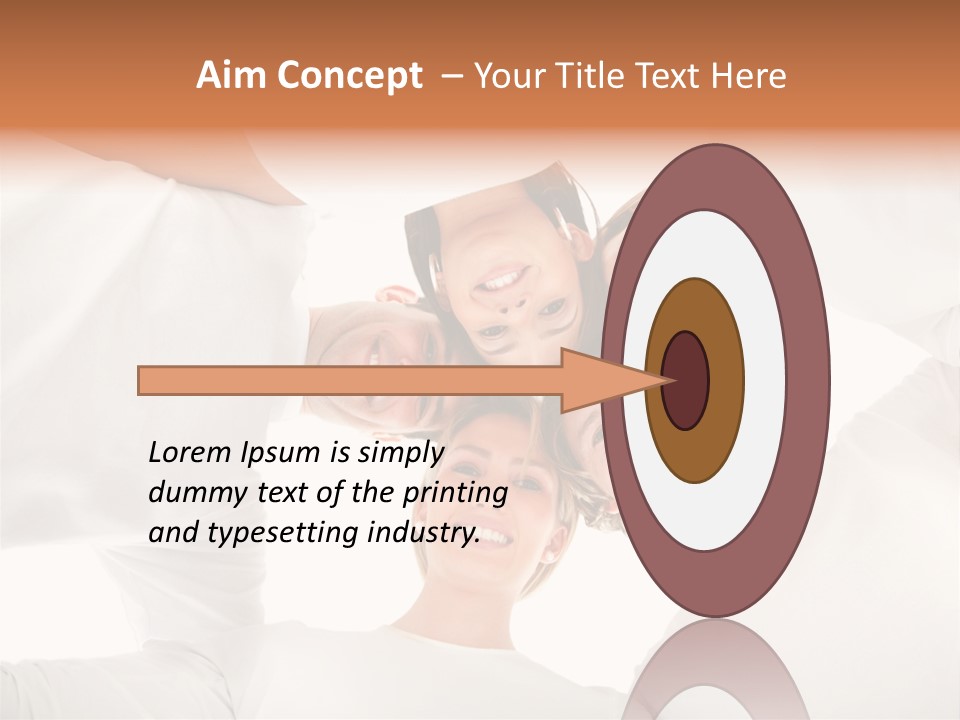 Men Hug Females PowerPoint Template