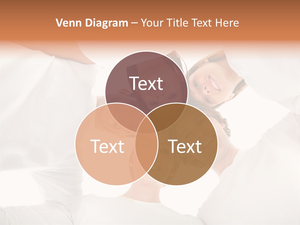 Men Hug Females PowerPoint Template