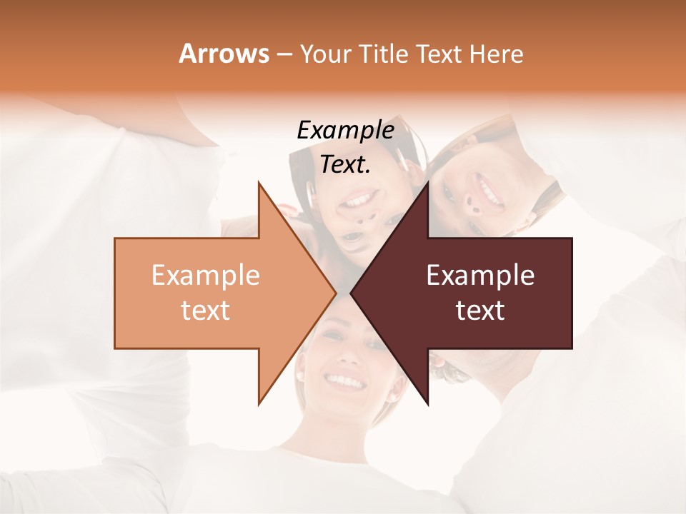 Men Hug Females PowerPoint Template