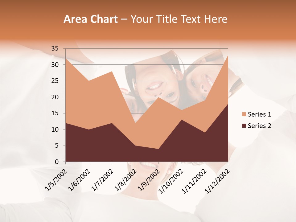 Men Hug Females PowerPoint Template