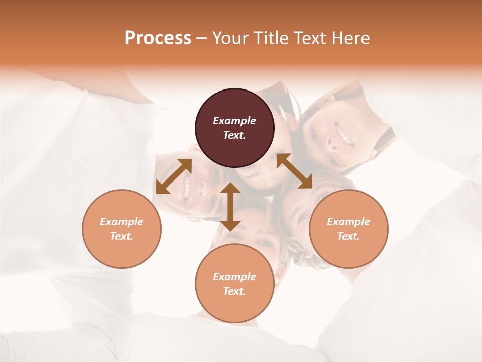 Men Hug Females PowerPoint Template