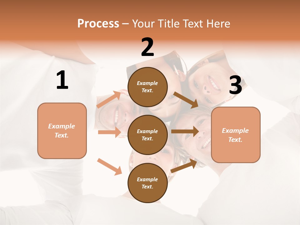 Men Hug Females PowerPoint Template