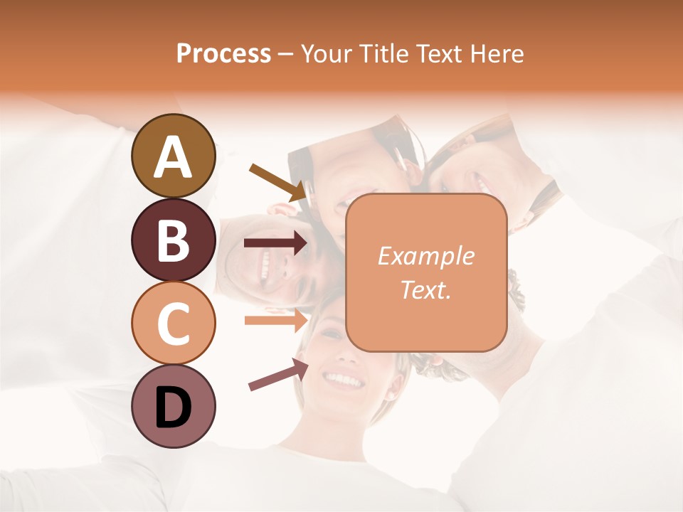 Men Hug Females PowerPoint Template
