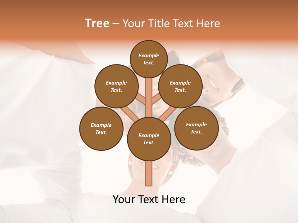 Men Hug Females PowerPoint Template