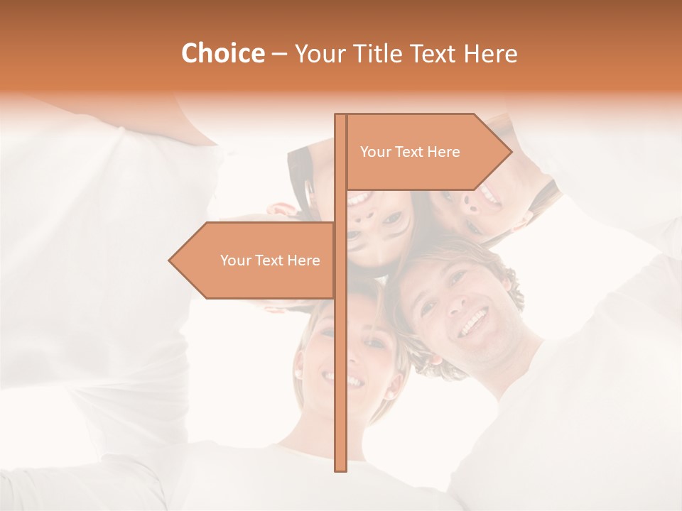 Men Hug Females PowerPoint Template