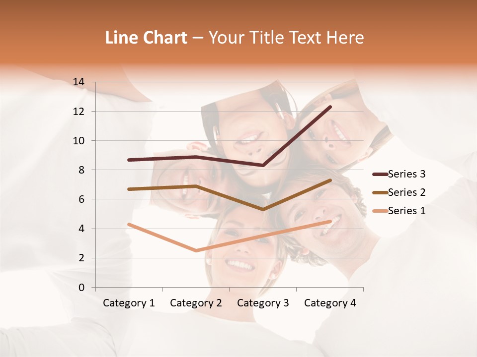 Men Hug Females PowerPoint Template