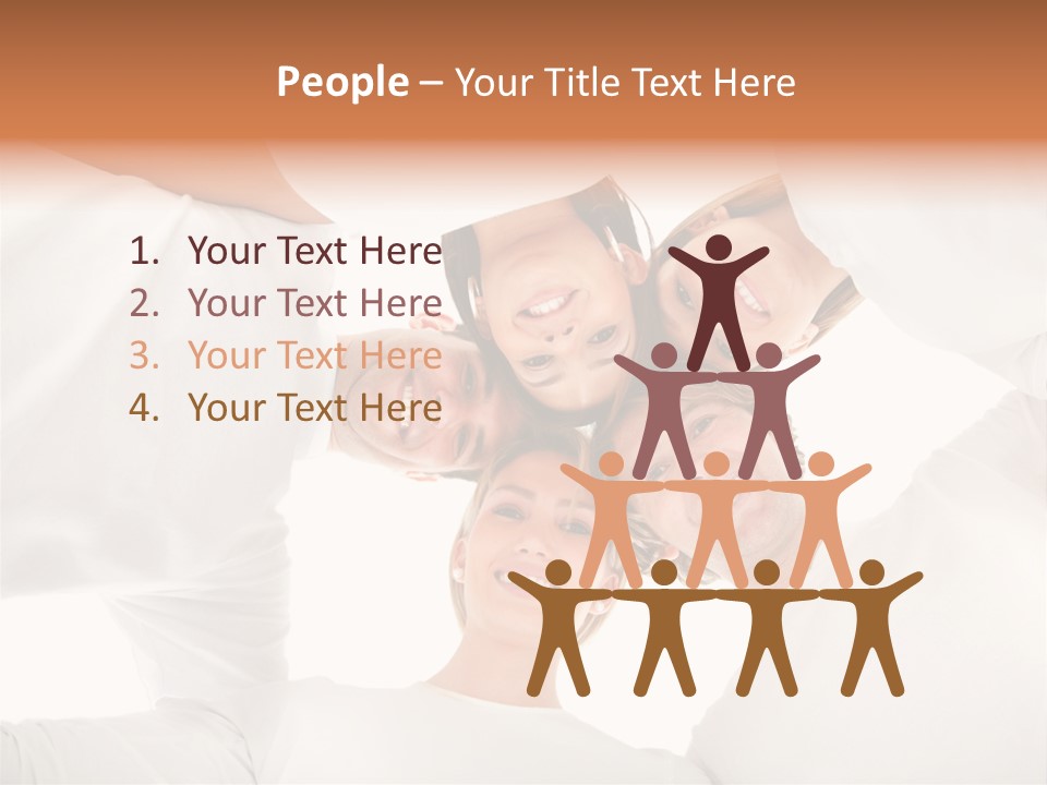 Men Hug Females PowerPoint Template