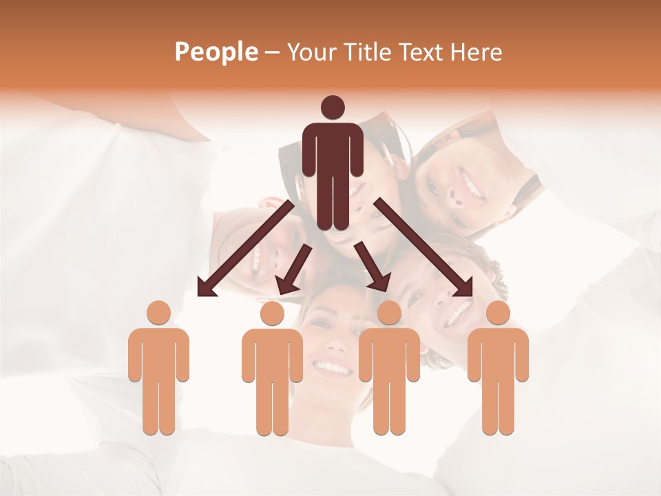 Men Hug Females PowerPoint Template