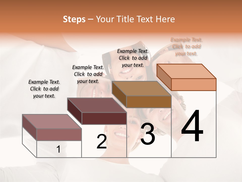 Men Hug Females PowerPoint Template
