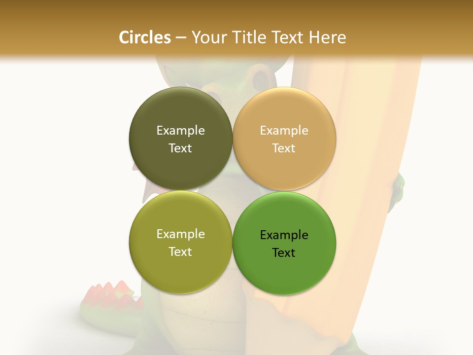 Chinese Mythology Head PowerPoint Template