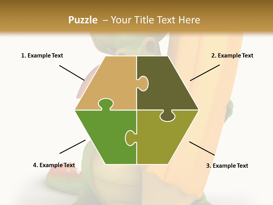 Chinese Mythology Head PowerPoint Template