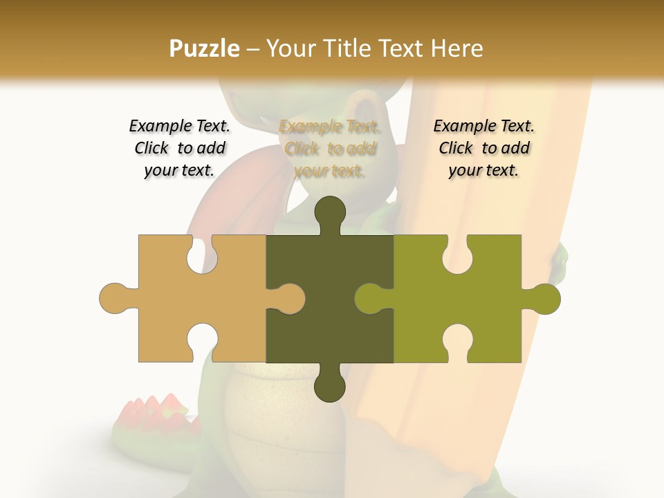 Chinese Mythology Head PowerPoint Template