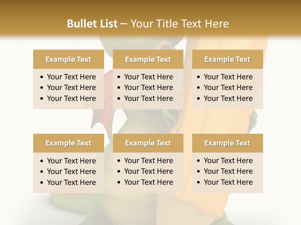 Chinese Mythology Head PowerPoint Template