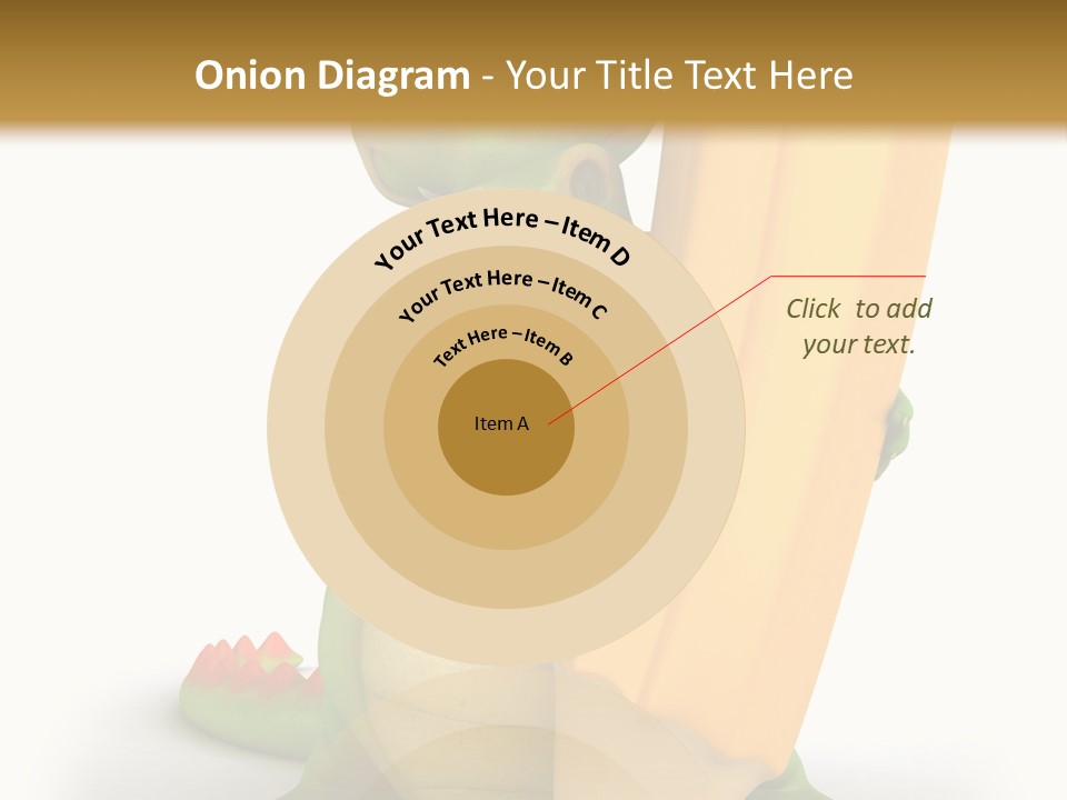 Chinese Mythology Head PowerPoint Template