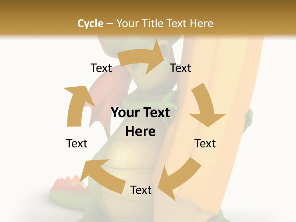 Chinese Mythology Head PowerPoint Template