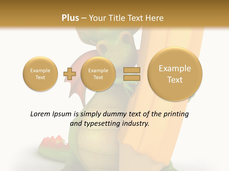 Chinese Mythology Head PowerPoint Template