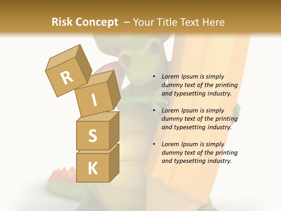 Chinese Mythology Head PowerPoint Template