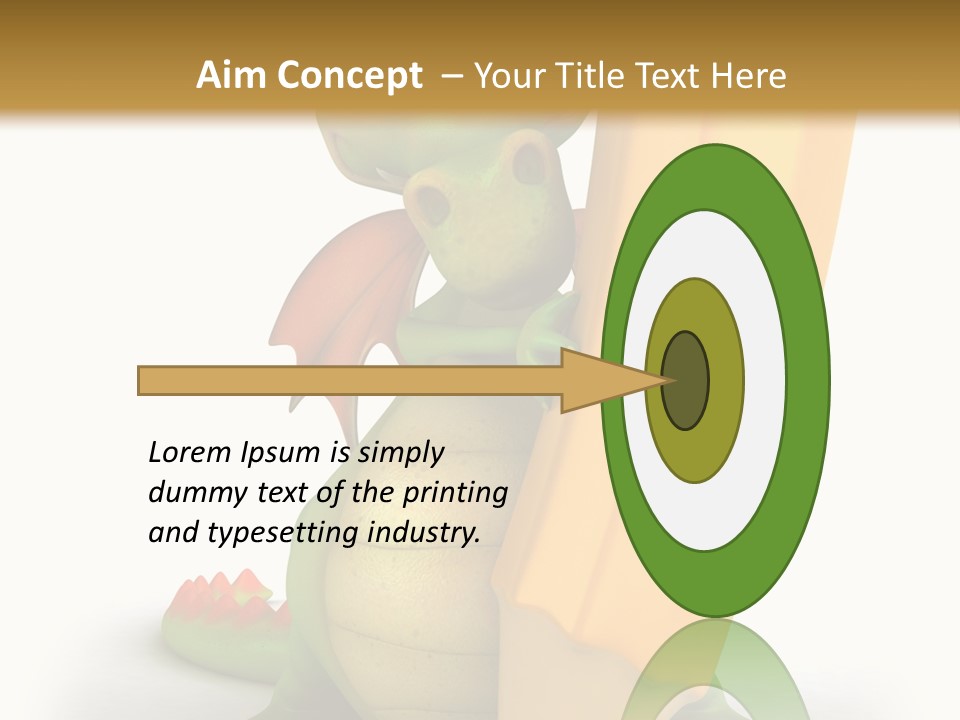 Chinese Mythology Head PowerPoint Template