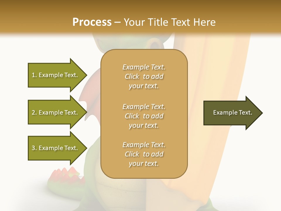 Chinese Mythology Head PowerPoint Template