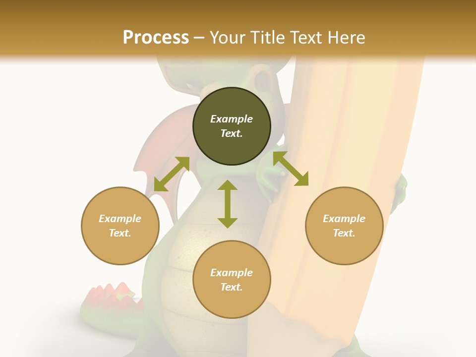 Chinese Mythology Head PowerPoint Template