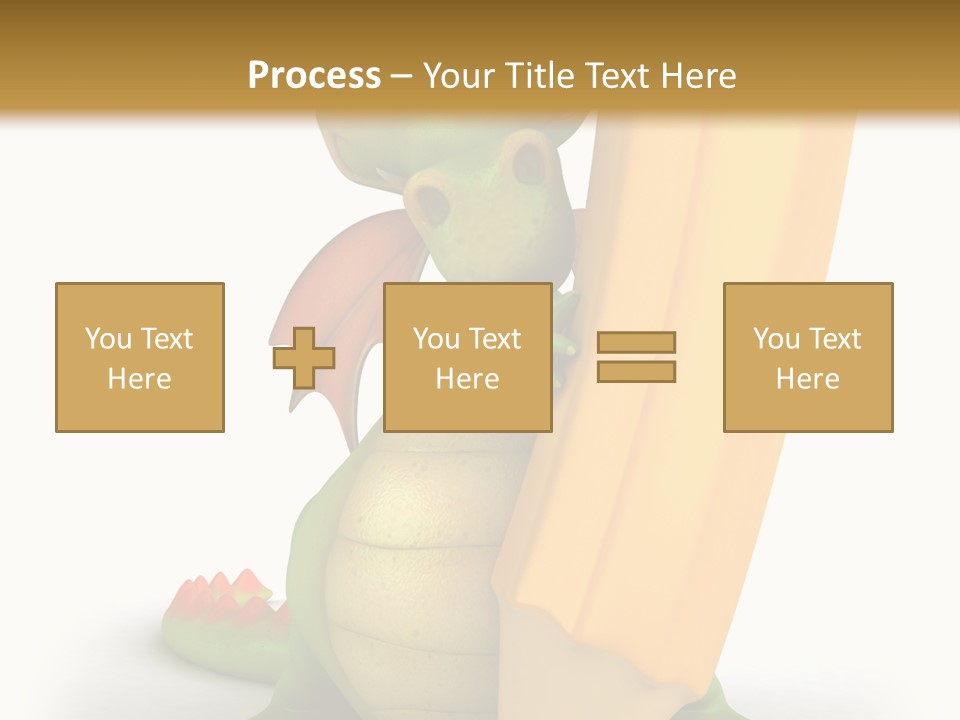Chinese Mythology Head PowerPoint Template