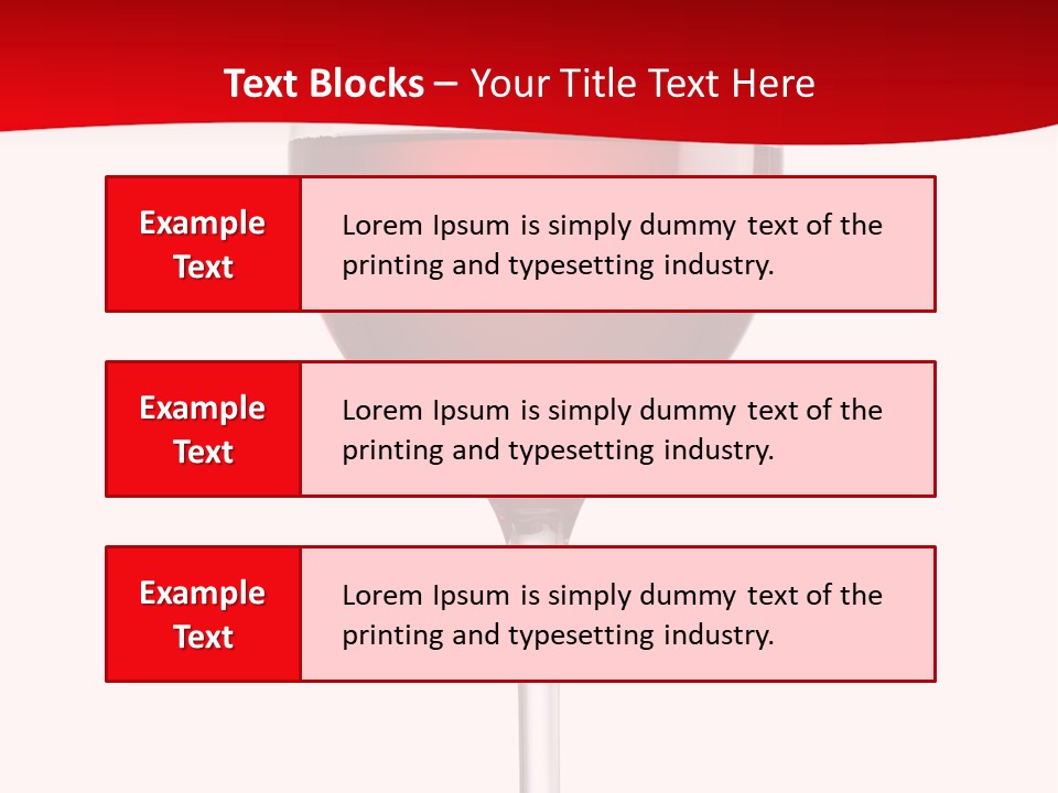 White Background Scented Winetasting PowerPoint Template