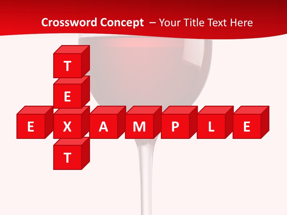 White Background Scented Winetasting PowerPoint Template