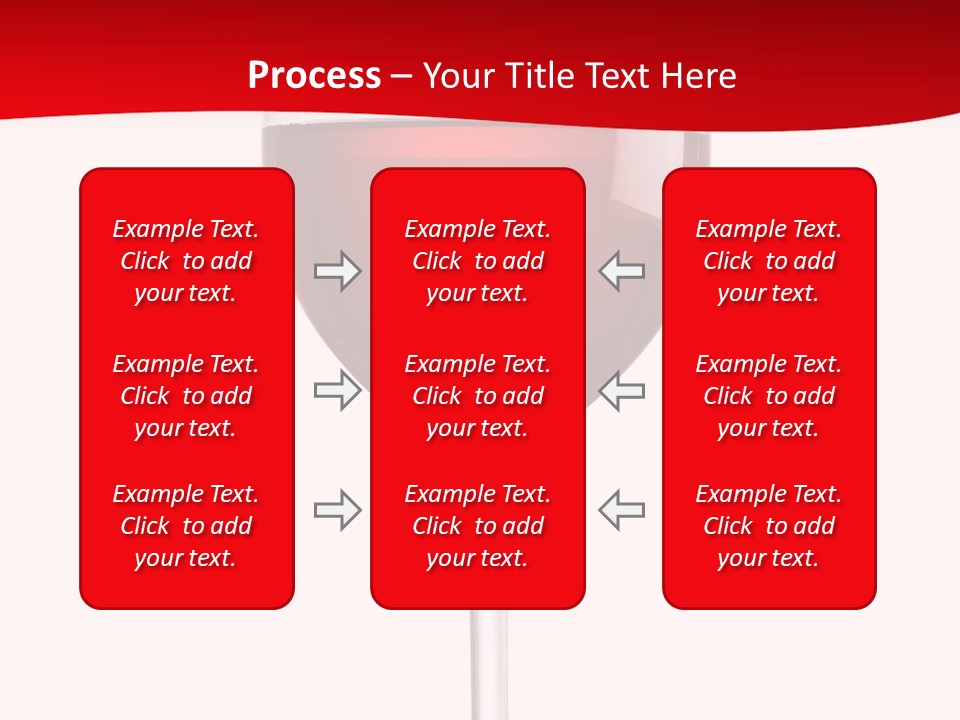 White Background Scented Winetasting PowerPoint Template