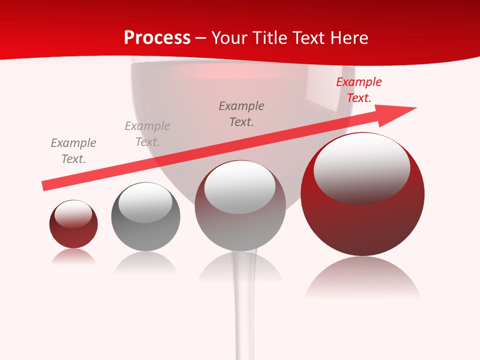 White Background Scented Winetasting PowerPoint Template