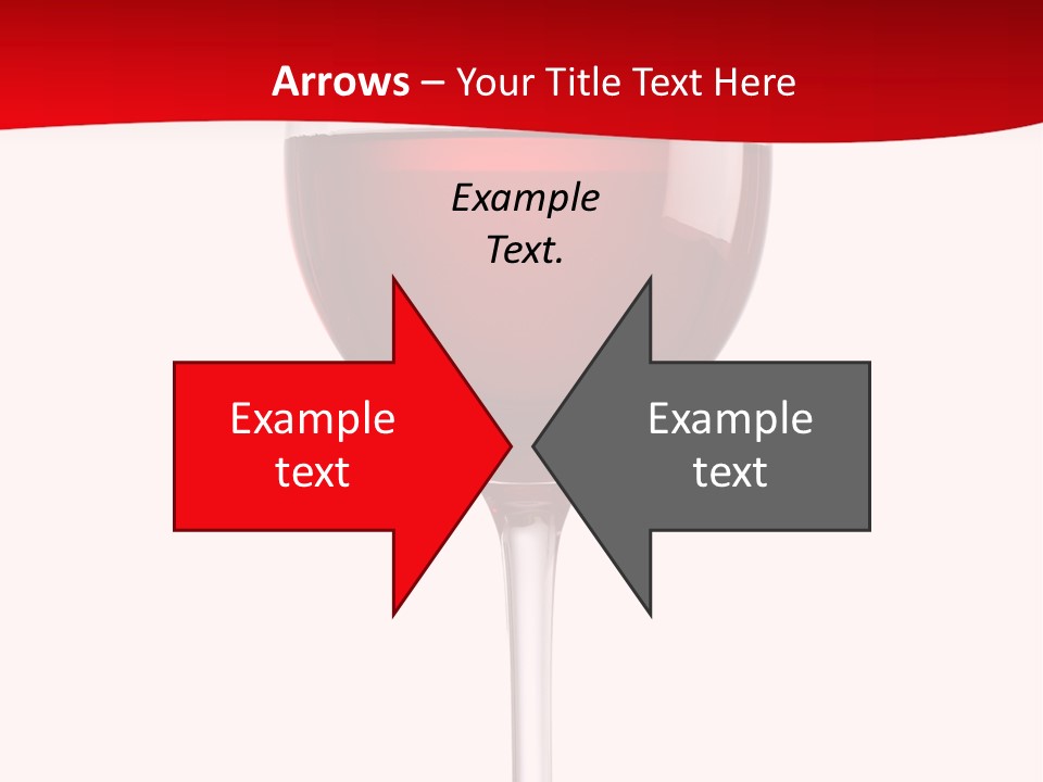 White Background Scented Winetasting PowerPoint Template