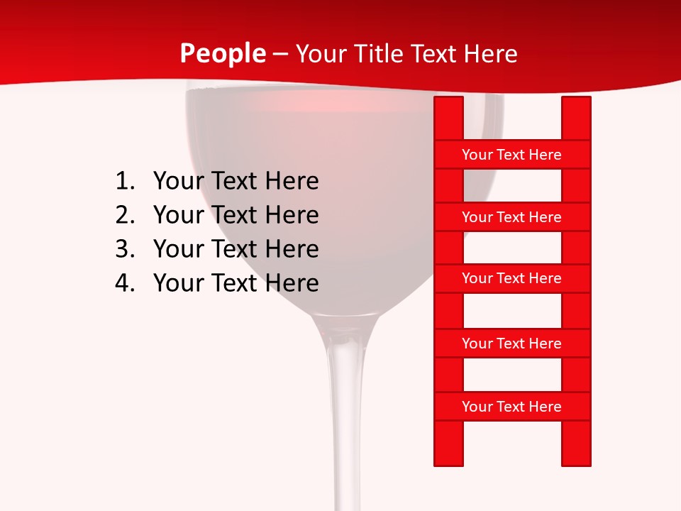 White Background Scented Winetasting PowerPoint Template