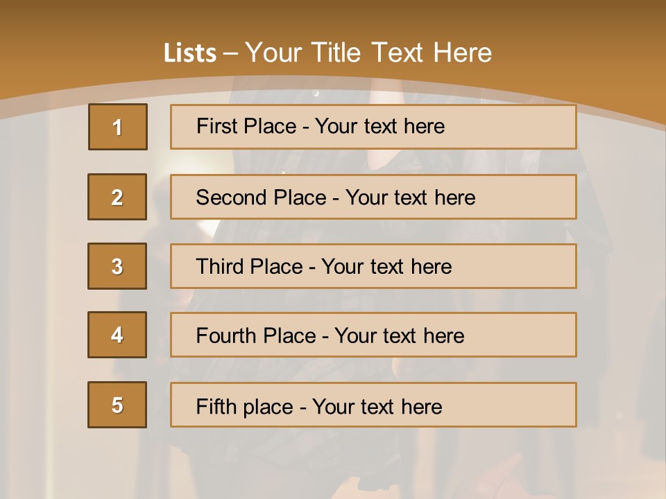 Girl Shoppingbag Store PowerPoint Template
