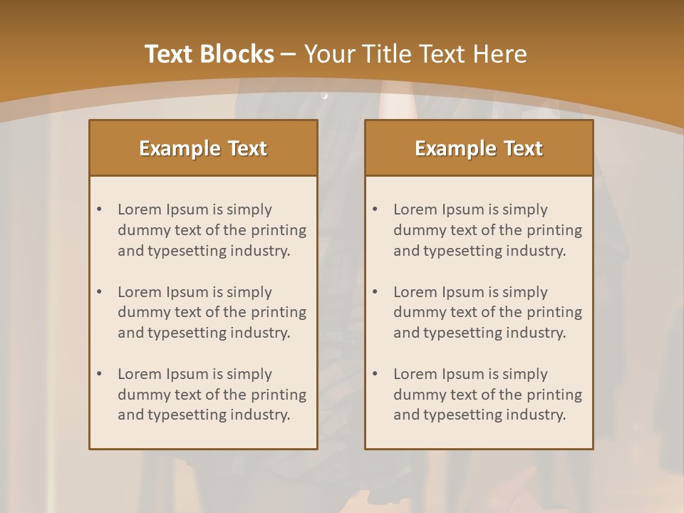 Girl Shoppingbag Store PowerPoint Template