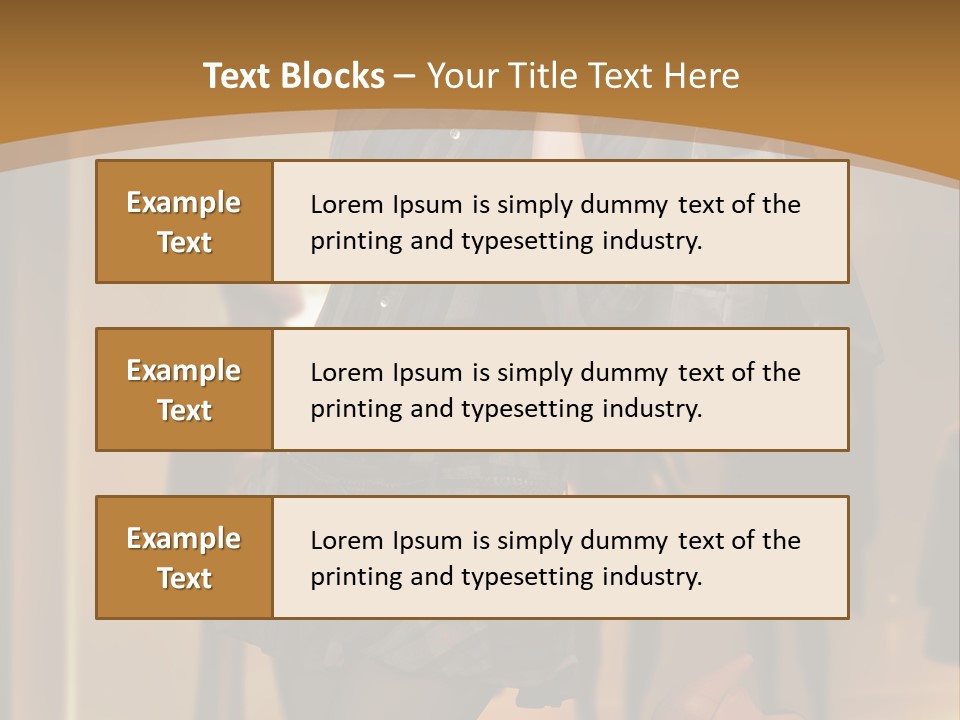 Girl Shoppingbag Store PowerPoint Template