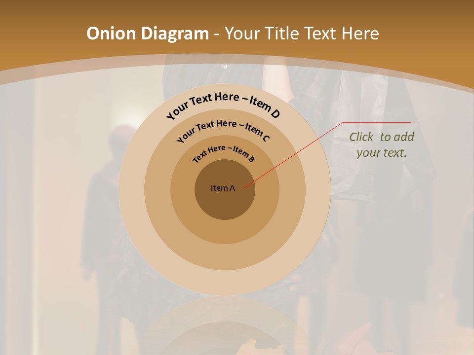 Girl Shoppingbag Store PowerPoint Template