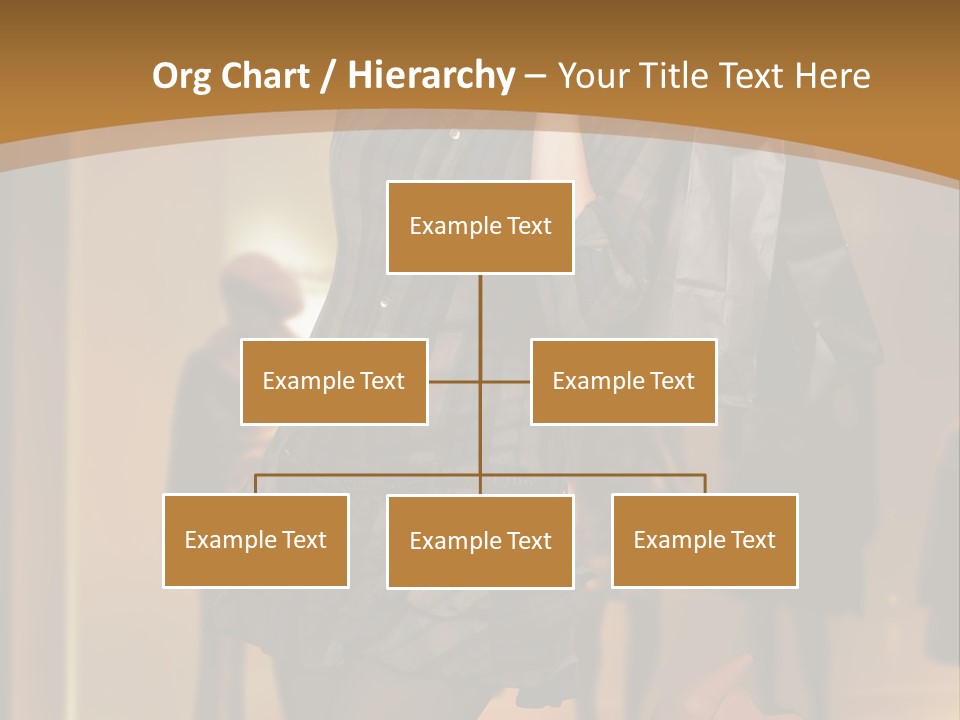 Girl Shoppingbag Store PowerPoint Template