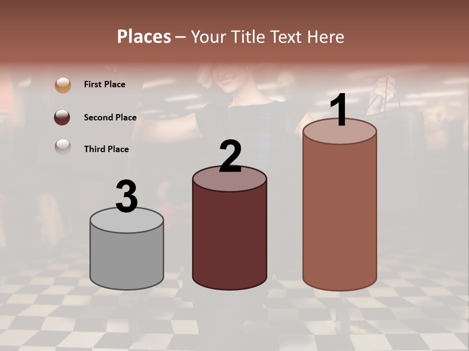 Look Consumerism Smiling PowerPoint Template