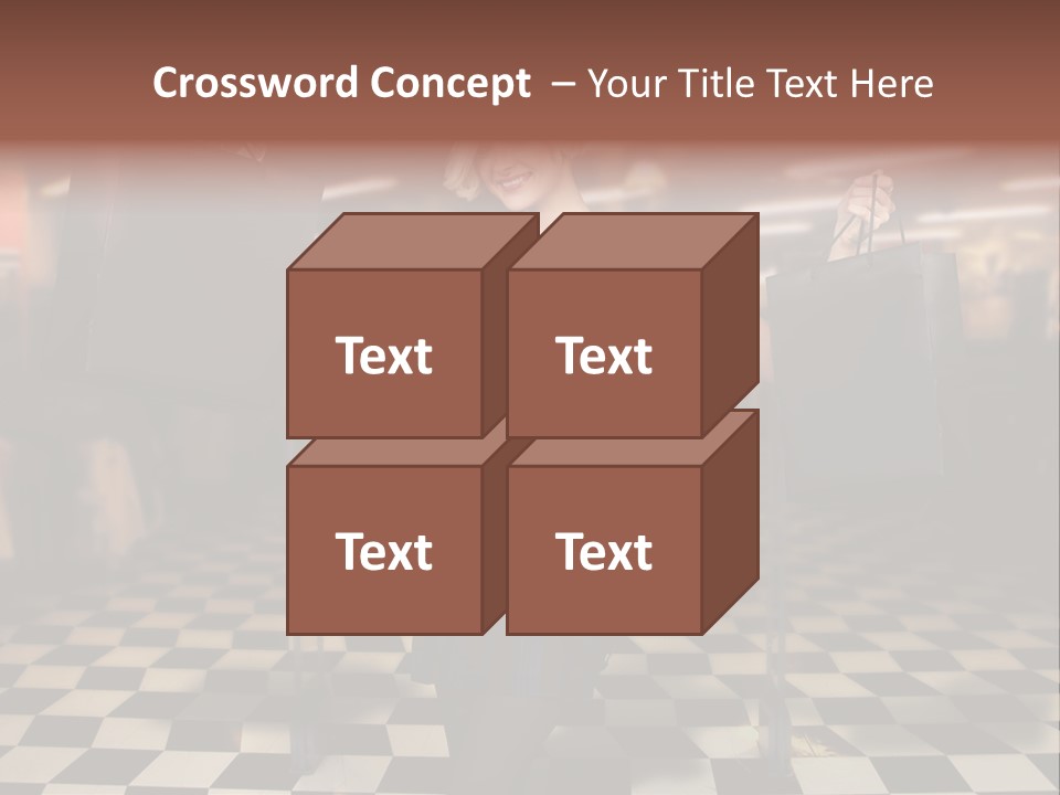 Look Consumerism Smiling PowerPoint Template