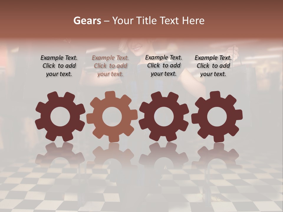 Look Consumerism Smiling PowerPoint Template