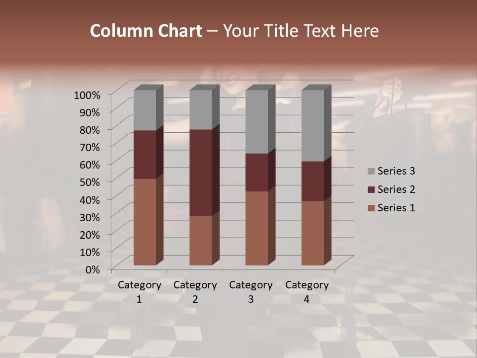 Look Consumerism Smiling PowerPoint Template
